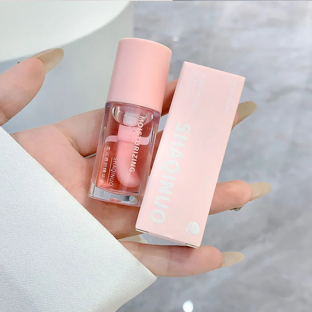 Moisturizing Honey Lip Gloss Fading Lips Lines Lips Care Essence Oil Transparent Grape Purple Lemon Green Nutritious Lip Oil