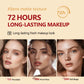 Cushion Refill Foundation Waterproof Semi-Matte Red Finish 72-Hour Wear Long-Lasting Buildable Coverage Sun Protection Makeup