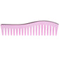 For Travel Use No Handle Wide Tooth Comb Large Size Gold Color Detangling Comb Plastic Professional Paddle Hair Comb Home Use