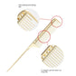 Metal Hair Comb Rat Tail Hairdressing Combs Hair Cutting Dying Hair Parting Comb Curly Hair Brush Barber Tools Salon Accessaries