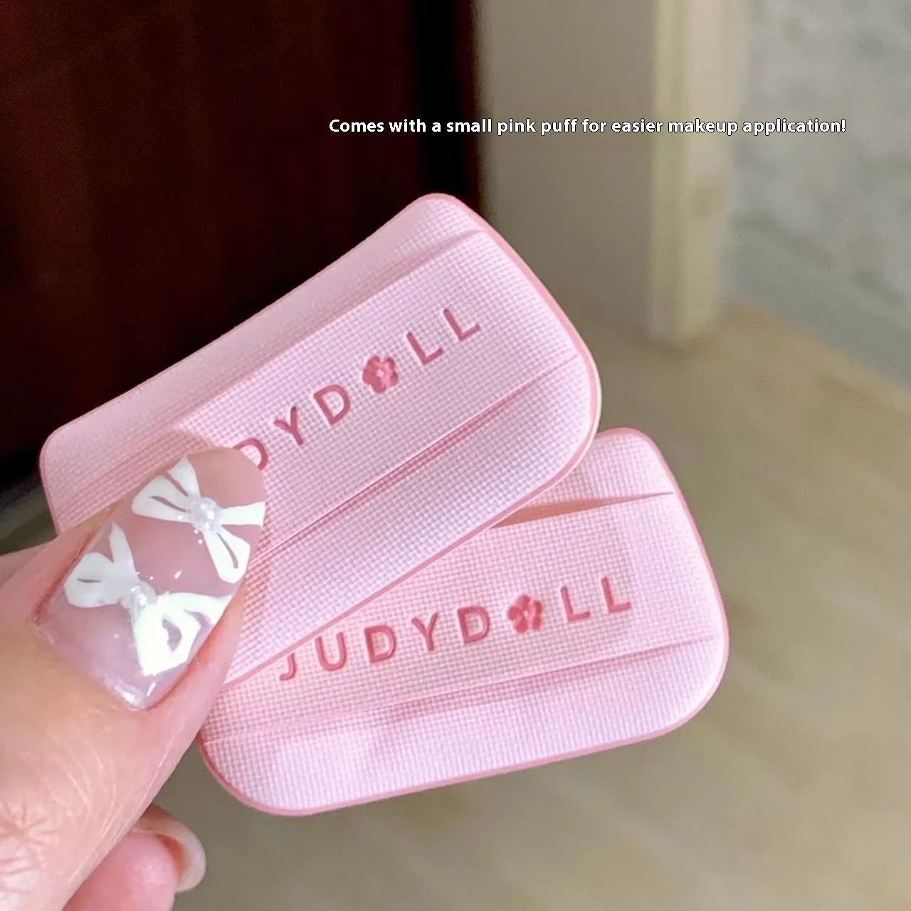 Judydoll Cream Blush Highlighter Palette - Dewy Glow, Multi-Use Makeup Stick for Cheeks Eyes Lips, Blurring Volumizing Effect