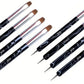 Dual-Ended Nail Art Brushes And Dotting Pens Set, Professional Manicure Detailing Tools, French Nail Art Pen Kit