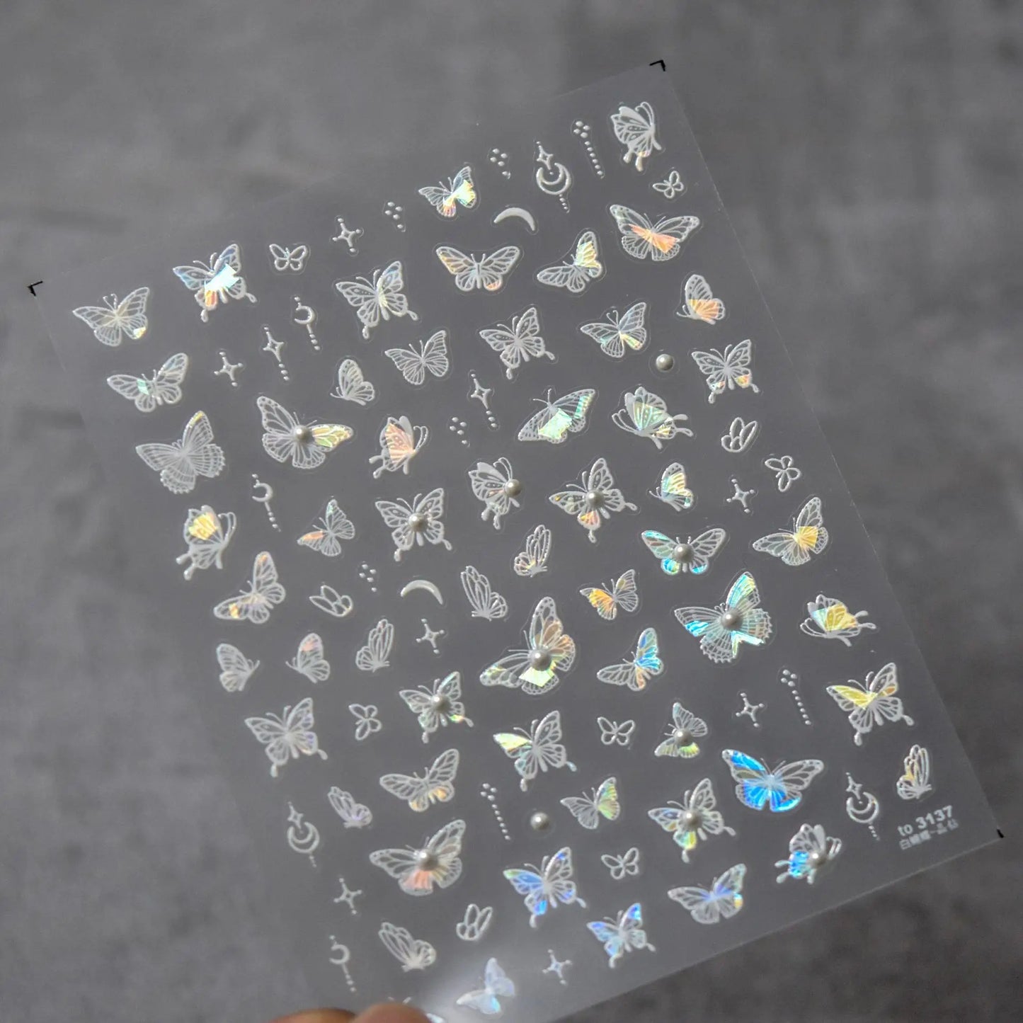 Gold Snowflake Bowknot Snowman Lovely Christmas 3D Self Adhesive Nail Art Sticker Rhinestone 5D Embossed Reliefs Manicure Decals