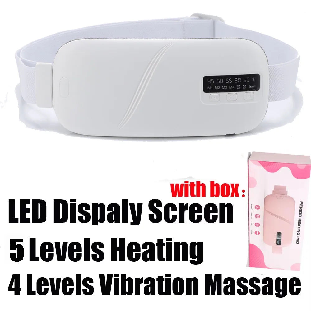 Portable Heating Pad Menstrual Heating Massager Belt Abdominal Belt Period Relief Thermal Massager Belly Warm Palace Belt