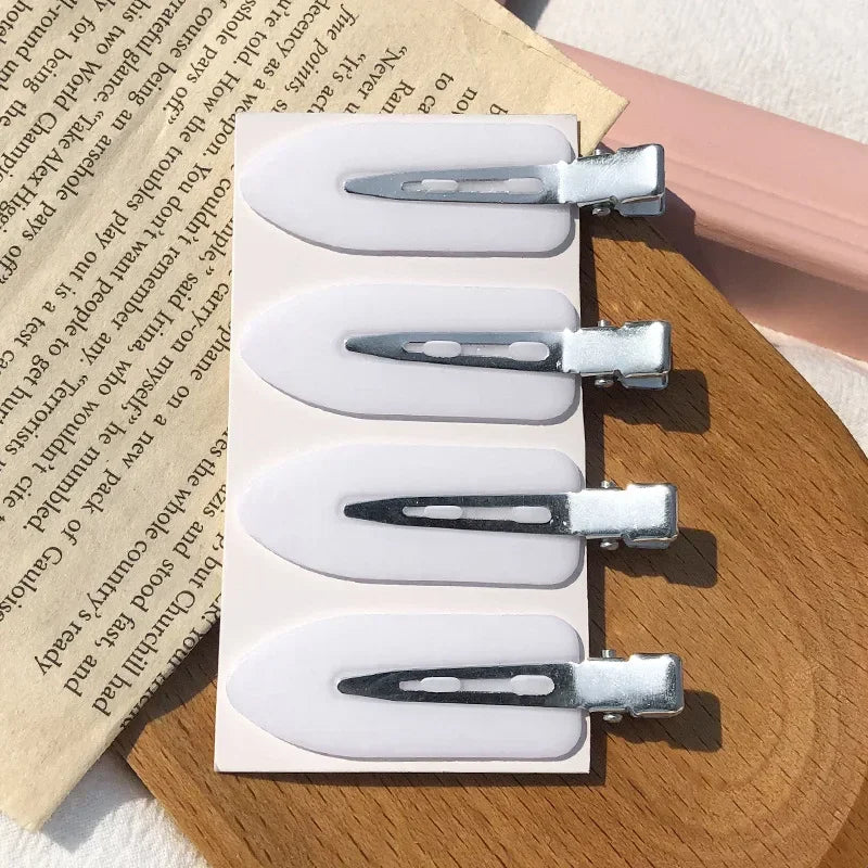 10/4Pcs No Crease Basic Hair Clips For Women Girls Hair Styling Makeup No Bend Hairpins Barrettes Fashion Hair Accessories Set