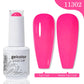 Arte Clavo 15ml Rose Red Pink Color Gel Nail Polish Autumn Winter Hot Sale Long Lasting Soak Off For Manicure Nail Art Gel
