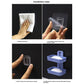Self Adhesive Soap Dish Holder Wall Mounted Double Drain Soap Box Removable Plastic Soap Storage Basket For Bathroom