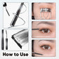 Judydoll Iron Mascara 2g, Waterproof, Lengthening & Curling, Volumizing Formula for Strong, Defined Lashes & All-Day Hold
