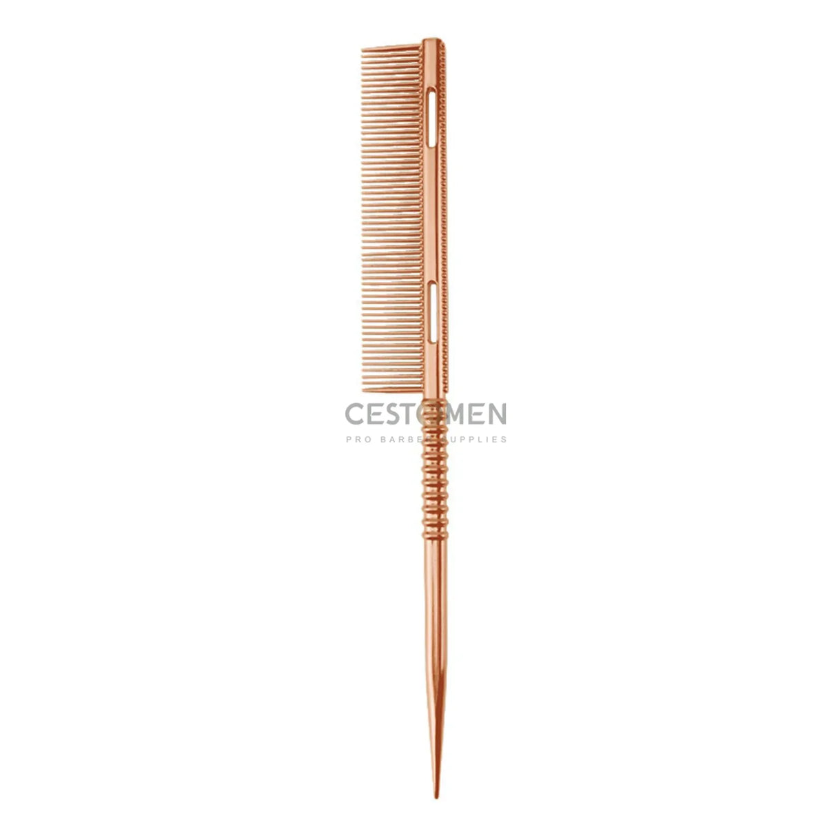 New Design Rat Tail Aluminium Styling Comb Professional Barber Heat Resistant Men Hair Combs Salon Hairdresser Tools For Women