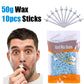 Portable Nose Wax Kit 50g-1005g for Men and Women Nail Waxing Hair Removal Wax Kit Nail Wax Cleaning Wax Kit Nose Clipper Beauty
