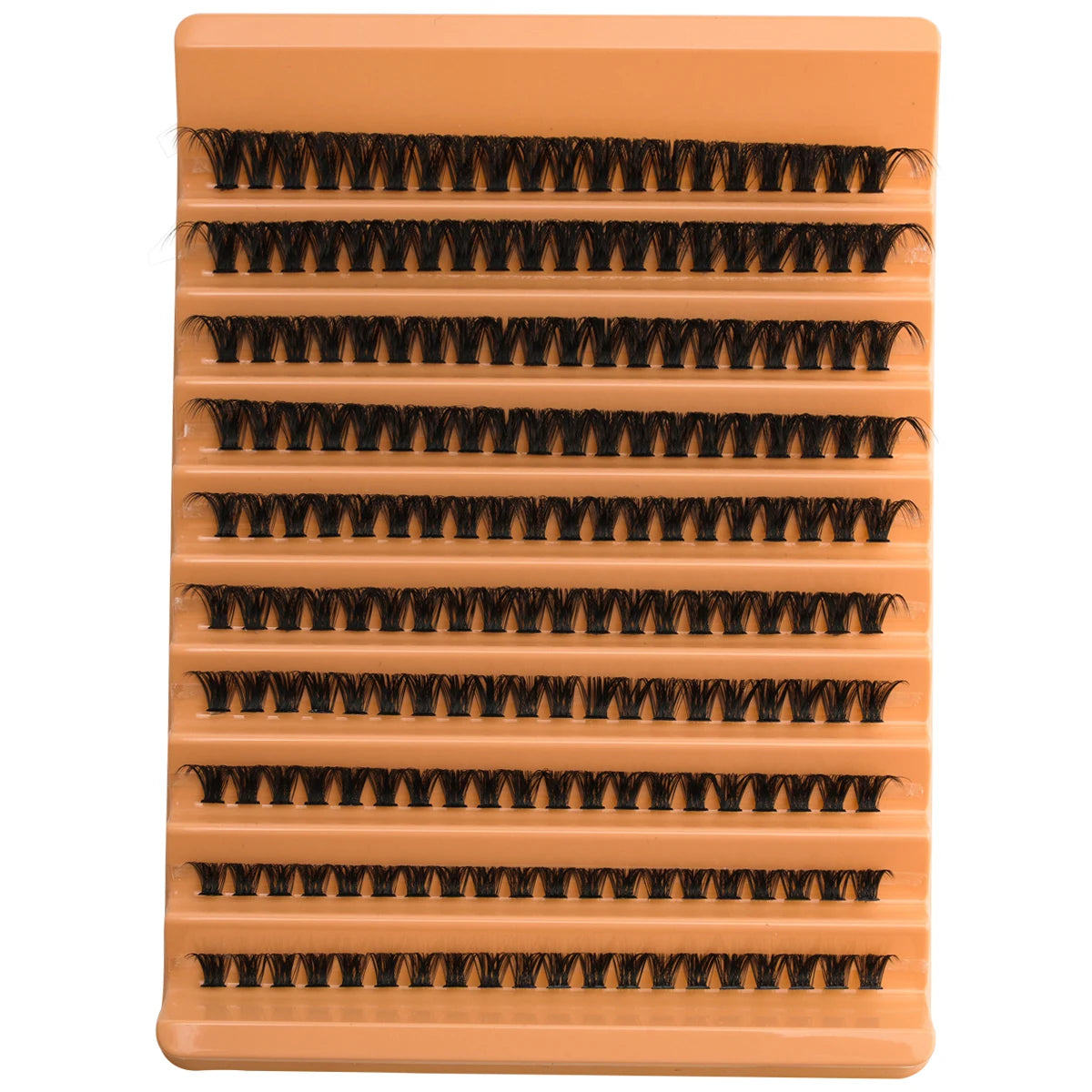 8-16MM Individual Cluster Lashes Set Natural Faux Mink Lashes Reusable DIY Tray Lash Extension Thick Volume False Eyelashes Kit