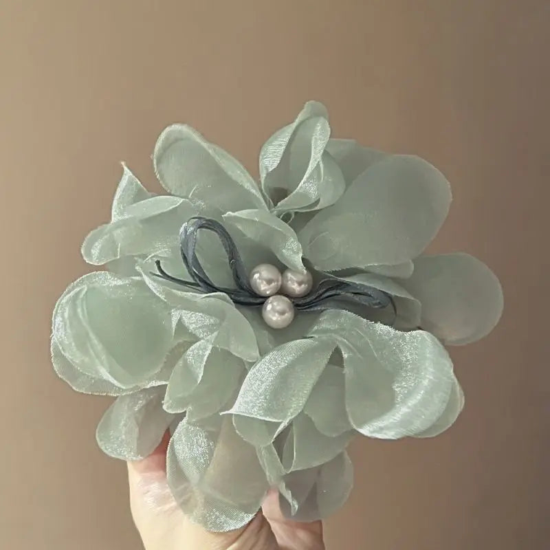 Romantic Elegant Flower Hair Claw Clips For Women Girls Hair Clip Barrette Hairpins Hair Clamps Headwear Hair Accessories Gift