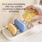 2pcs Wave Soap Rack Soap Box Soap Dish Soap Drain Box Bathroom Countertop Shelf Kitchen Storage Rack Multi-Compartment Soap Rack