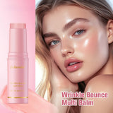 Korean Bounce Multi Balm Collagen Pink Stick Wrinkle Bounce Balm Multi Cream Dull Cosmetics Skin Care