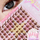 80 Clusters of Brown Natural Fox-Style Cat Eye False Eyelashes Makeup Tools, Natural Segmented Eyelash Bundles Makeup Tools