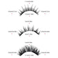 MAGEFY 3 Pairs Magnetic Eyelashes with Applicator Glue Free Reusable Magnetic Lashes Multiple Styles Natural Anime Magnetic Lash