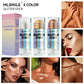 3D Highlighter Bar Shimmer Glitter Stick Long-Lasting Face Contour Bronzer Cream Body Makeup Brightening Cosmetic Stick co:02