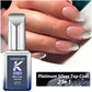 KODIES GEL Glitter Top Coat Gel Nail Polish 2 In 1 Semi Permanent  UV Stars Moon Halo Top Coat No Wipe Manicure Nail Art Sealer