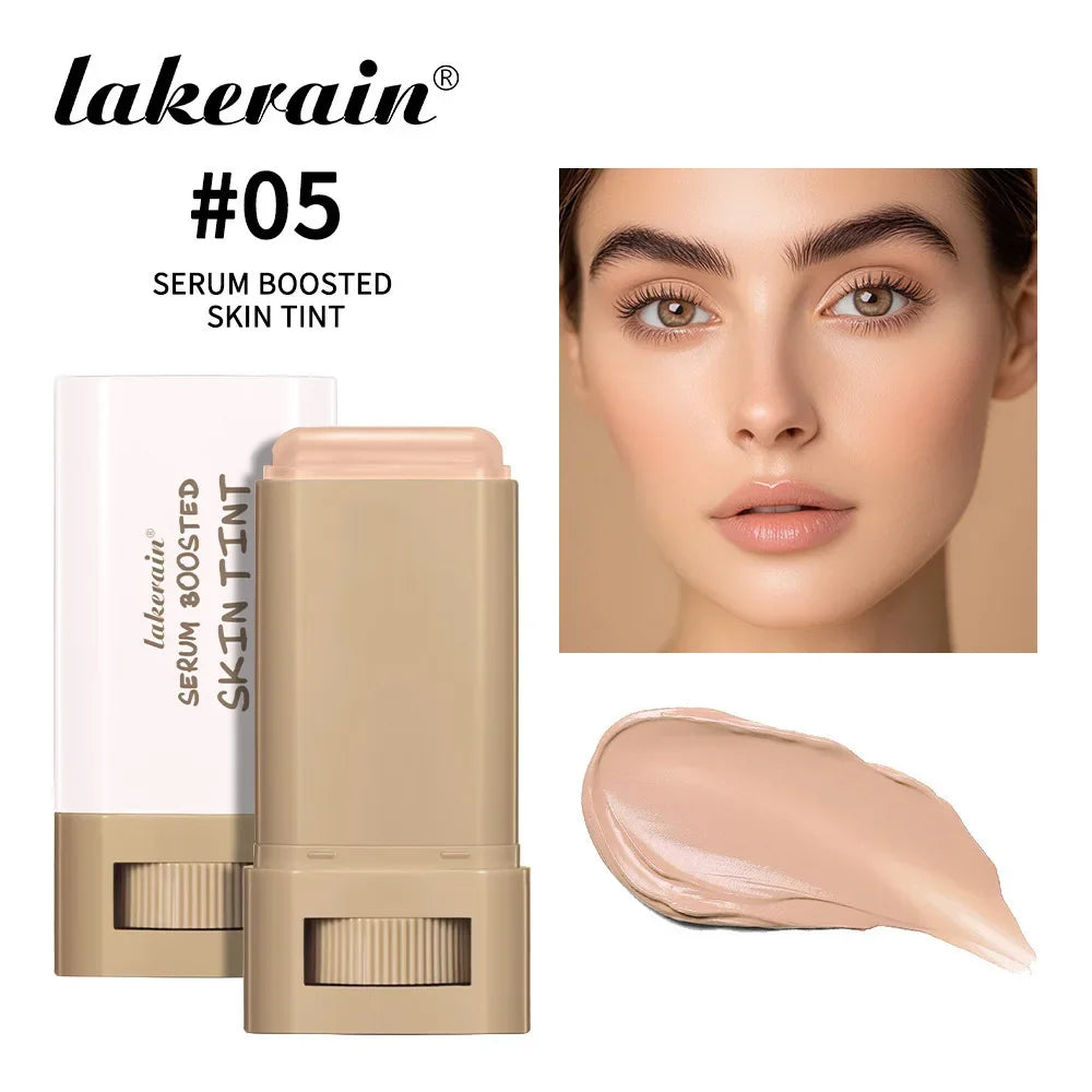TVLV eraser foundation make-up stick 20g, with brush to brighten skin liquid foundation, long-lasting makeup concealer