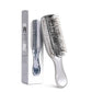 Electroplating Scalp Massage Comb Hair Detangling Brush Dry Wet Dual Use Wide Tooth Hairdressing Comb for Salon Home Travel