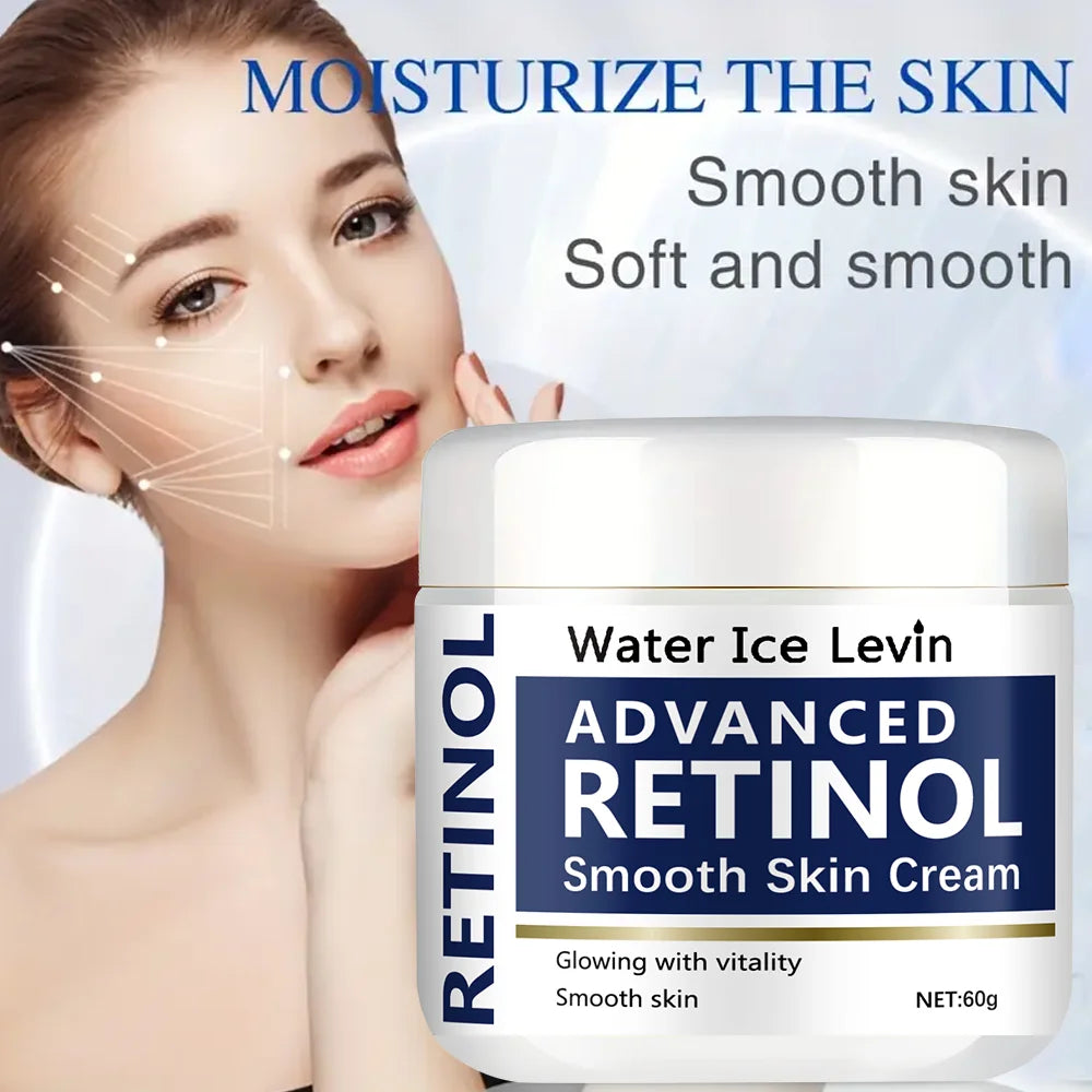 Advanced Retinol Smooth Skin Cream Vibrant Light Smooth Skin Combination Day and Night Use Vitamin C Moisturizing Cream Suitable for Sensitive Skin Retinol Moisturizing Cream