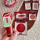 RED CHAMBER Waterlight Blush Lip Gloss Multi-use Cream Pearl Shimmer Eye Shadow High Gloss Face Contouring Makeup Christmas