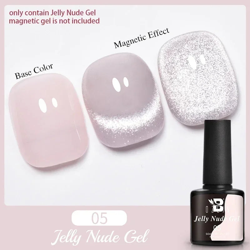 7.5ML Pink Blue Nail Gel Cat eye Semi Permanent Nail Art Soaking UV LED Nail Salon DIY Nail Salon Gel For Autumn And Winter