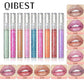15 Colors Glitter Liquid Lipglaze Tint Laser Holographic Lipsticks Cosmetics Shiny Pigment Waterproof Makeup Women Lipglosses