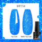 MEET ACROSS 160 Colors 7.3ml Gel Nail Polish Vernis Glitter Sparkly Semi Permanent Soak Off LED UV Gel Varnish Nail Art Manicure