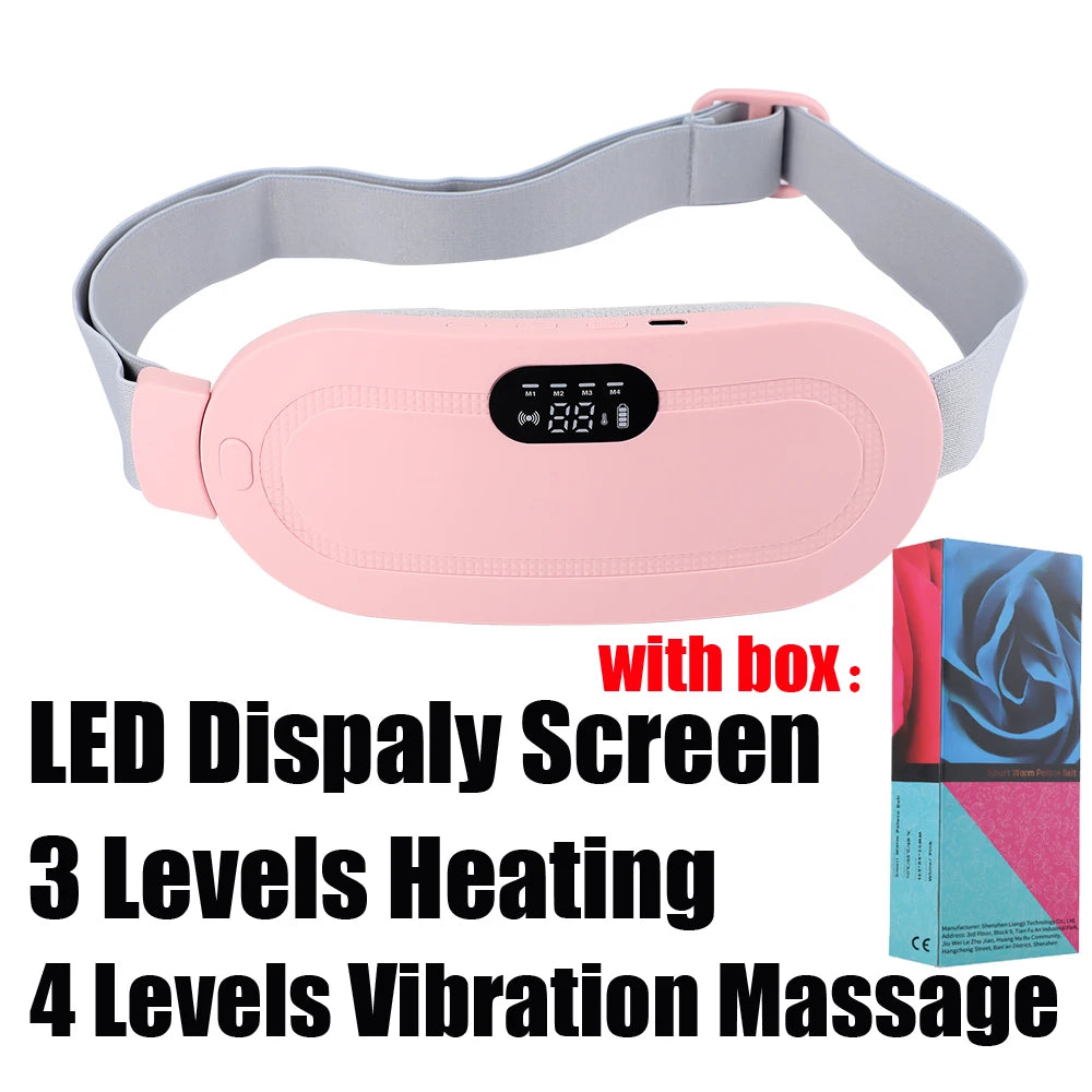 Portable Heating Pad Menstrual Heating Massager Belt Abdominal Belt Period Relief Thermal Massager Belly Warm Palace Belt