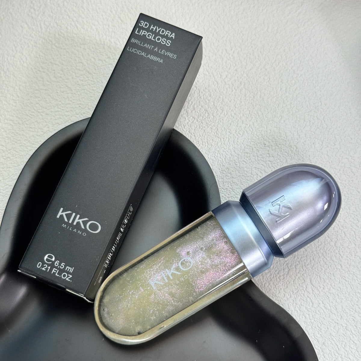 KIKO 3D Liquid Lip Gloss Mirror Colour Pearlescent Shimmer Moisturizing Waterproof Plump Glossy Lasting Not Fading Lipstick