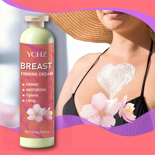 9.1 oz Breast Firming Cream, Containing Olive Oil, Vitamin E and Honey, for Firming Breast Skin, Moisturizing and Firming Women's Body Skin Care Cream