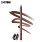 Eyeliner Pen, Waterproof And Sweatproof, Long Lasting Smudge ProofHard Refill Eyebrow Pencil