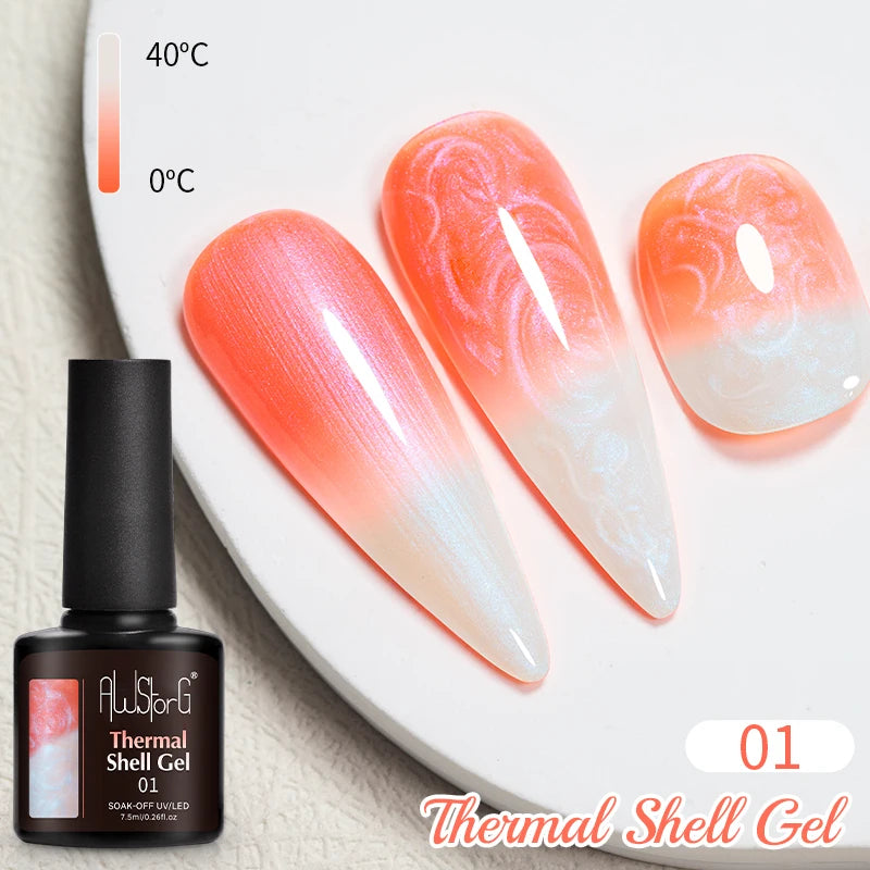 7.5ML Pink Blue Nail Gel Cat eye Semi Permanent Nail Art Soaking UV LED Nail Salon DIY Nail Salon Gel For Autumn And Winter