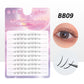 REDSIREN 10Rows Under Eyelash Large Capacity Cluster Lashes Korean Makeup Natural Look Bottom Lashes
