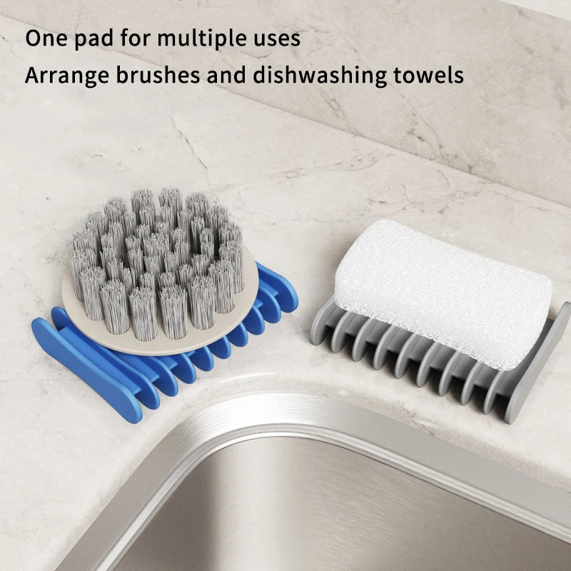 Hot Sale Perfect Innovative Easy To Clean Innovative Premium Silicone Silicone Self Draining Soap Dishes Compact And Soap Holder