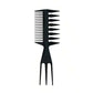 Salon Styling Comb Set Shark Tooth Fish Bone Detangling Brush Ergonomic Non-slip for All Hair Types Wet Dry Home Travel