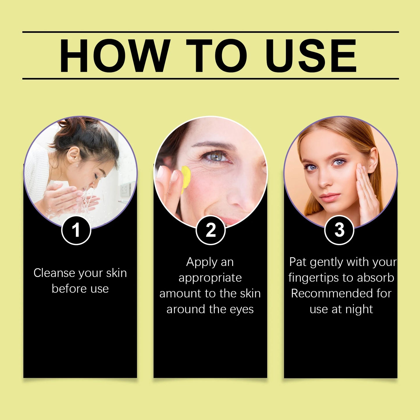  Retinol Eye Cream Anti Aging Firming Fine Line Gentle Formula Repair Moisturizing Brighten Tighten Smoothing Texture Hydrating