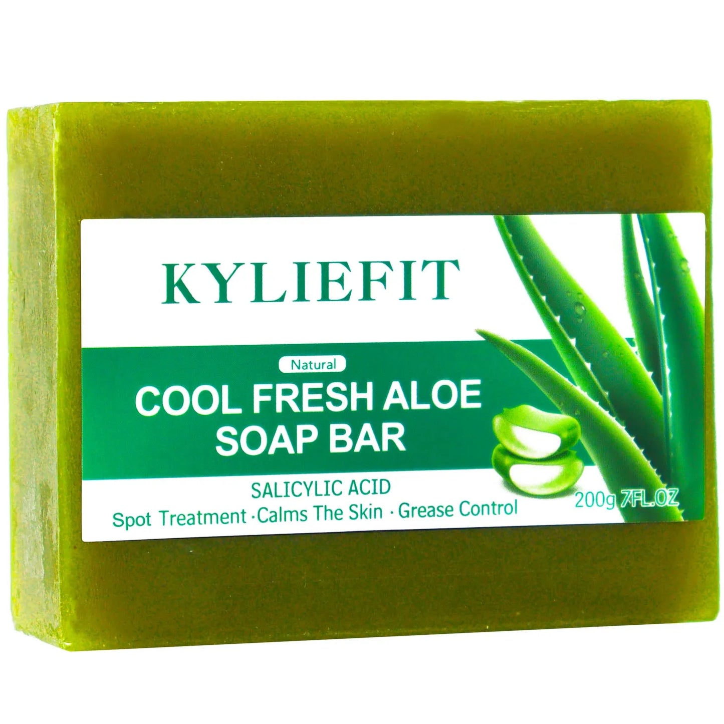 Aloe Vera Soap Bar With All Natural Ingredients, Remove Acne, Dark Spots, Brightening, Oil Control, Clean Skin, Exfoliation