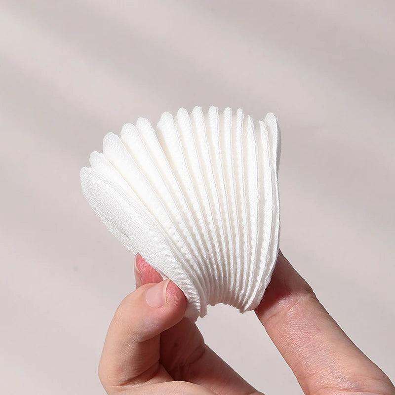 100/400pcs Cotton Pads Disposable Clean Cotton Face Nail Polish Remover Round Soft Face Cleansing Remover Makeup Cotton Pads