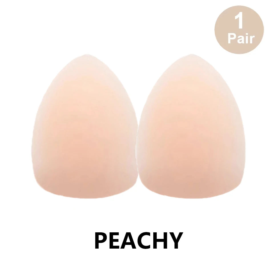 Triangle Nipple Covers Pasties Silicone Sticky Bra Liner Pads Adhesive Breast Lifting Tape Seamless No Show Bra
