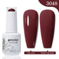 Arte Clavo 15ml Rose Red Pink Color Gel Nail Polish Autumn Winter Hot Sale Long Lasting Soak Off For Manicure Nail Art Gel