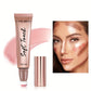6 Colors Matte Blushers Natural Redness Highlighting Highlighter Brightening Fine Shimmer Liquid Blush Stick