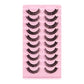 10Pairs 3D Mink Lashes Russian Strip Lash Dramatic False Eyelashes Faux Cils Makeup Wholesale Fake Eyelash Extension