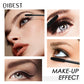 QIBEST 4D Silk Fiber Eyelash Black Mascara Waterproof Long Lasting Eyelash Extension Thick Lift Lengthening Eyelash  Mascara