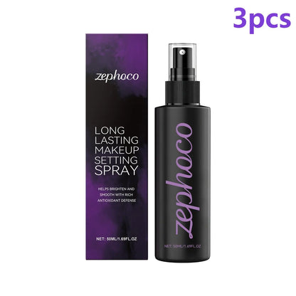 Zephoco Setting Spray for Makeup Waterproof Long Lasting Antioxidant Sweatproof Oil Control Deep Hydration Makeup Fixing Spray