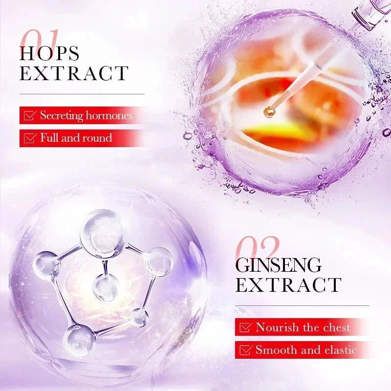 Natural Breast Enlargement Cream Lift Firm Breast Improve Sagging Massage Chest Rapidly Growth Breast Enlarge Breast Body Care
