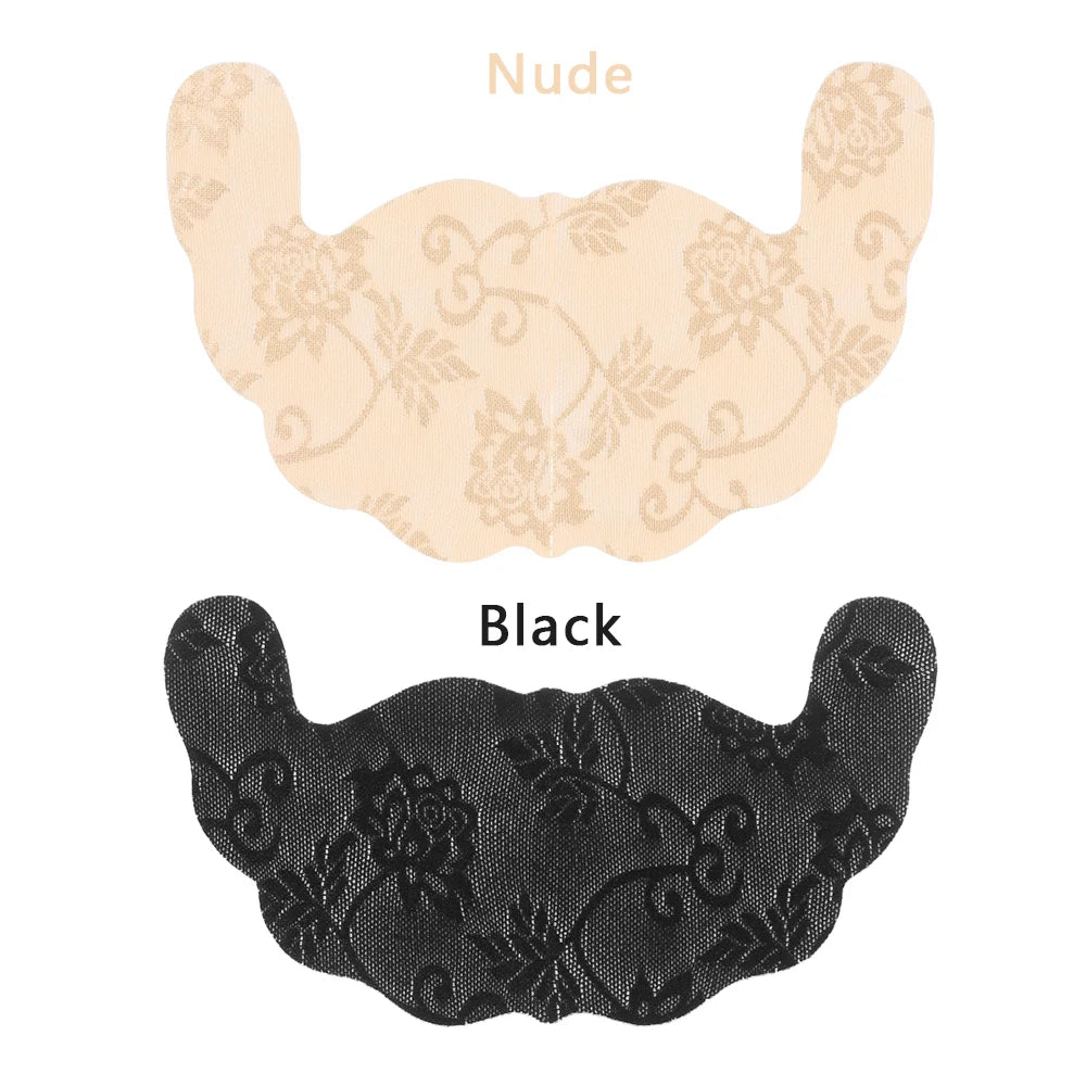 1Pair U Shape Self Adhesive Nipple Cover Pads Invisible Breast Push Up Bra Top Tape Disposable Paste Chest Paste Sticker Wedding