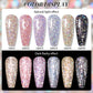 BORN PRETTY 10ml Sparkling Glitter Reflective Gel Nail Polish Sparkly Holo Shiny Pink Silver Black Gel Nail Art Salon Varnish