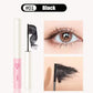 Silk Fiber Curling Mascara, Ultra-Fine Brush, Lengthening & Volumizing, Waterproof, Smudge-Proof, Long-Lasting, Unisex, Eye Safe